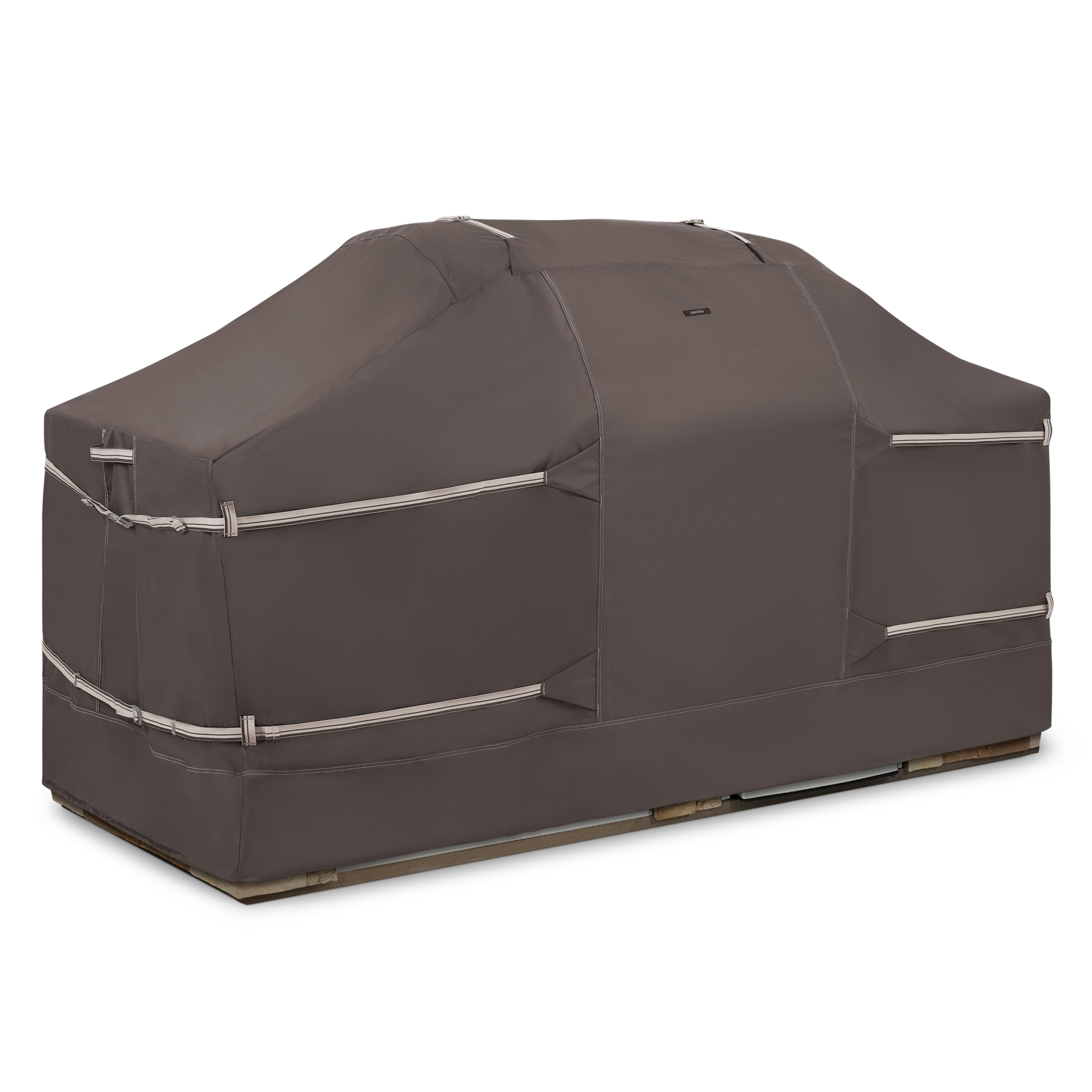 Classic Accessories Ravenna Water-Resistant BBQ Grill Cover — 98in. x 37in. x 48in., UV-Resistant, Model# 56-484-055101-EC